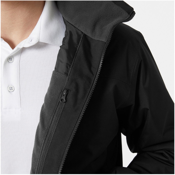 2026 Helly Hansen Mens Crew Midlayer Sailing Jacket 2.0 34444 - Black